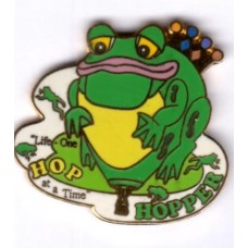 Hopper T. Frog life one Hop at a time